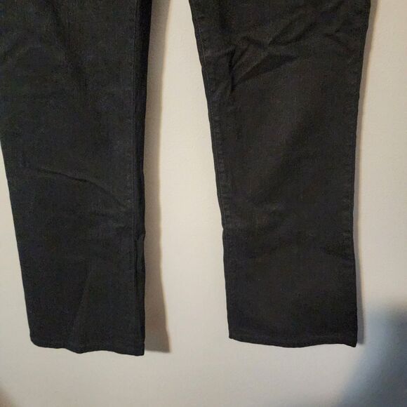 NYDJ Not Your Daughter’s Jeans Black Bootcut Size 12 Made In USA Long 30" - Picture 4 of 8